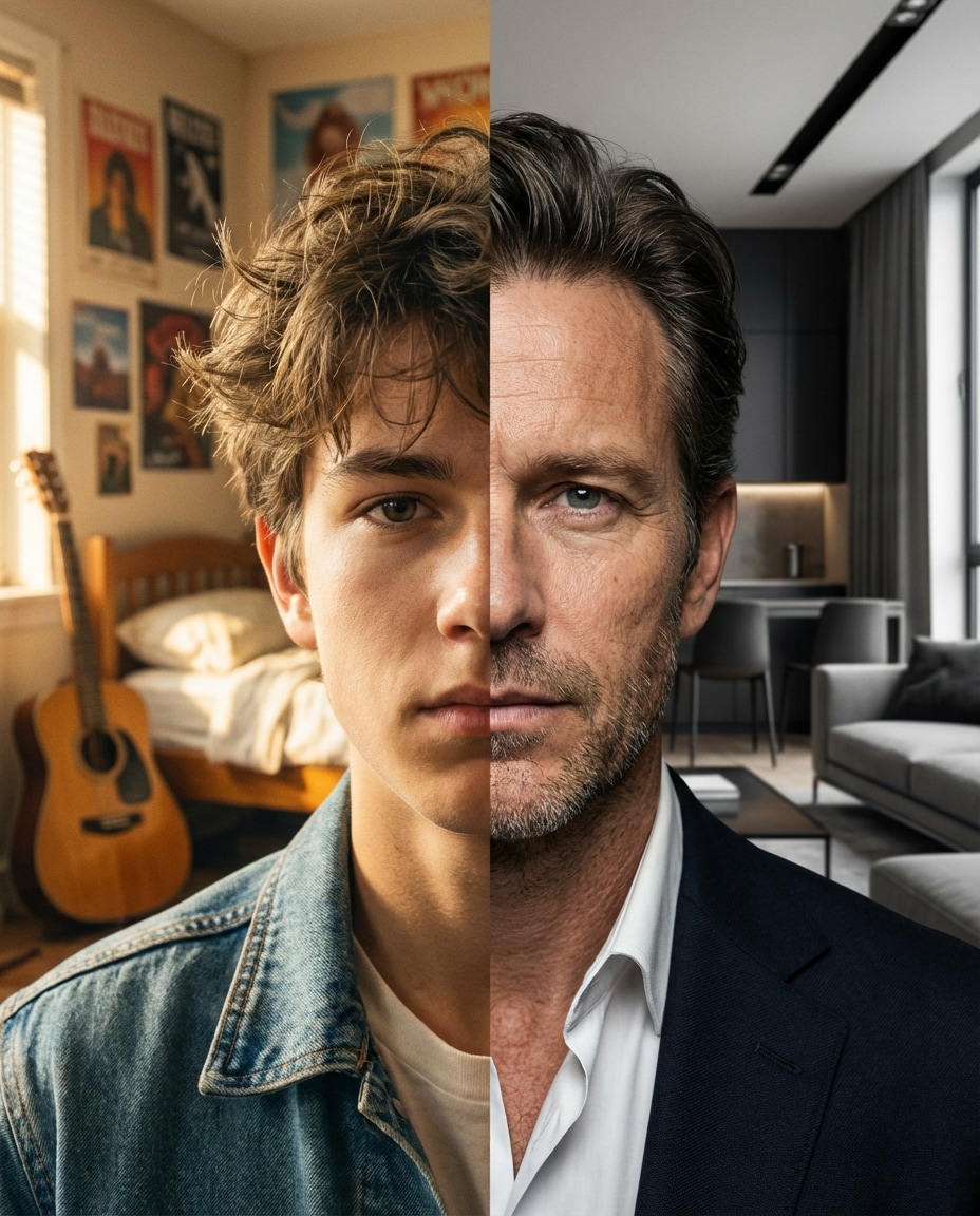 past self vs future photo