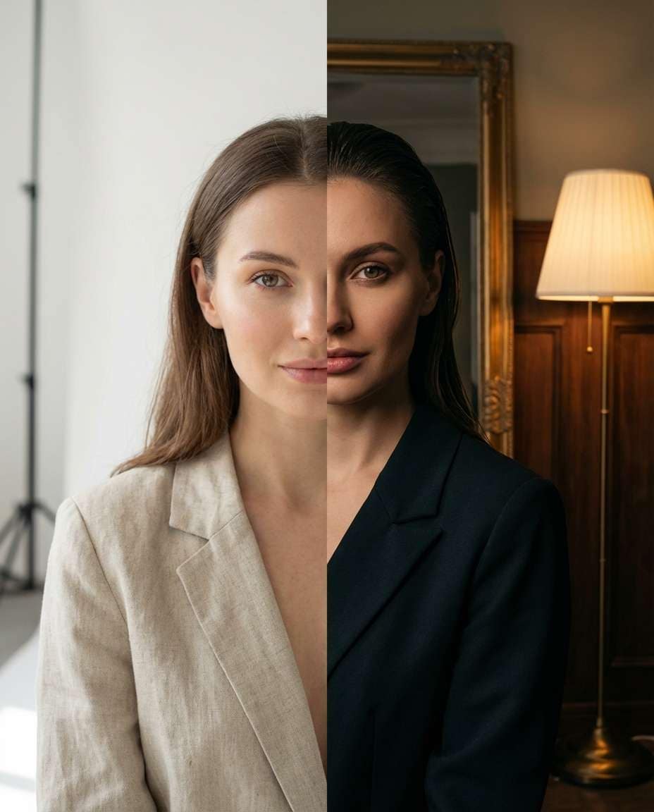 mirror illusion photo