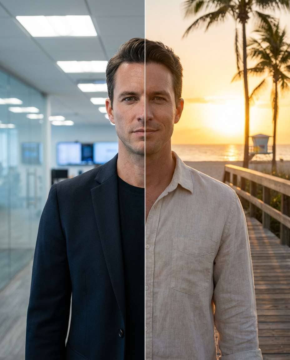 city ceo vs beach photo