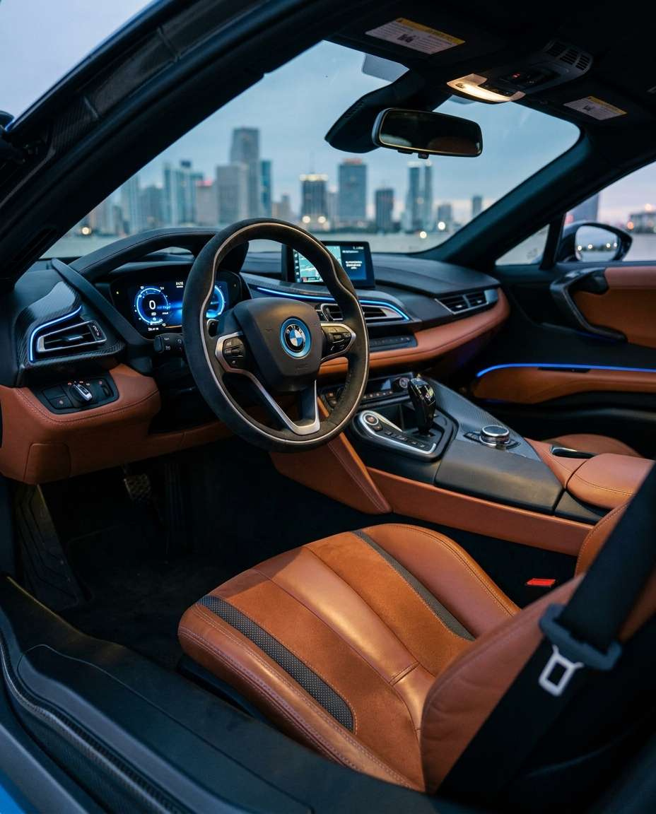 luxury interior cockpit photo