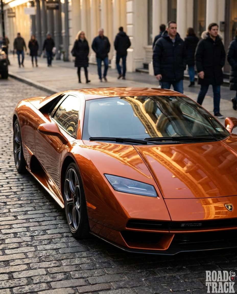 hypercar street portrait photo