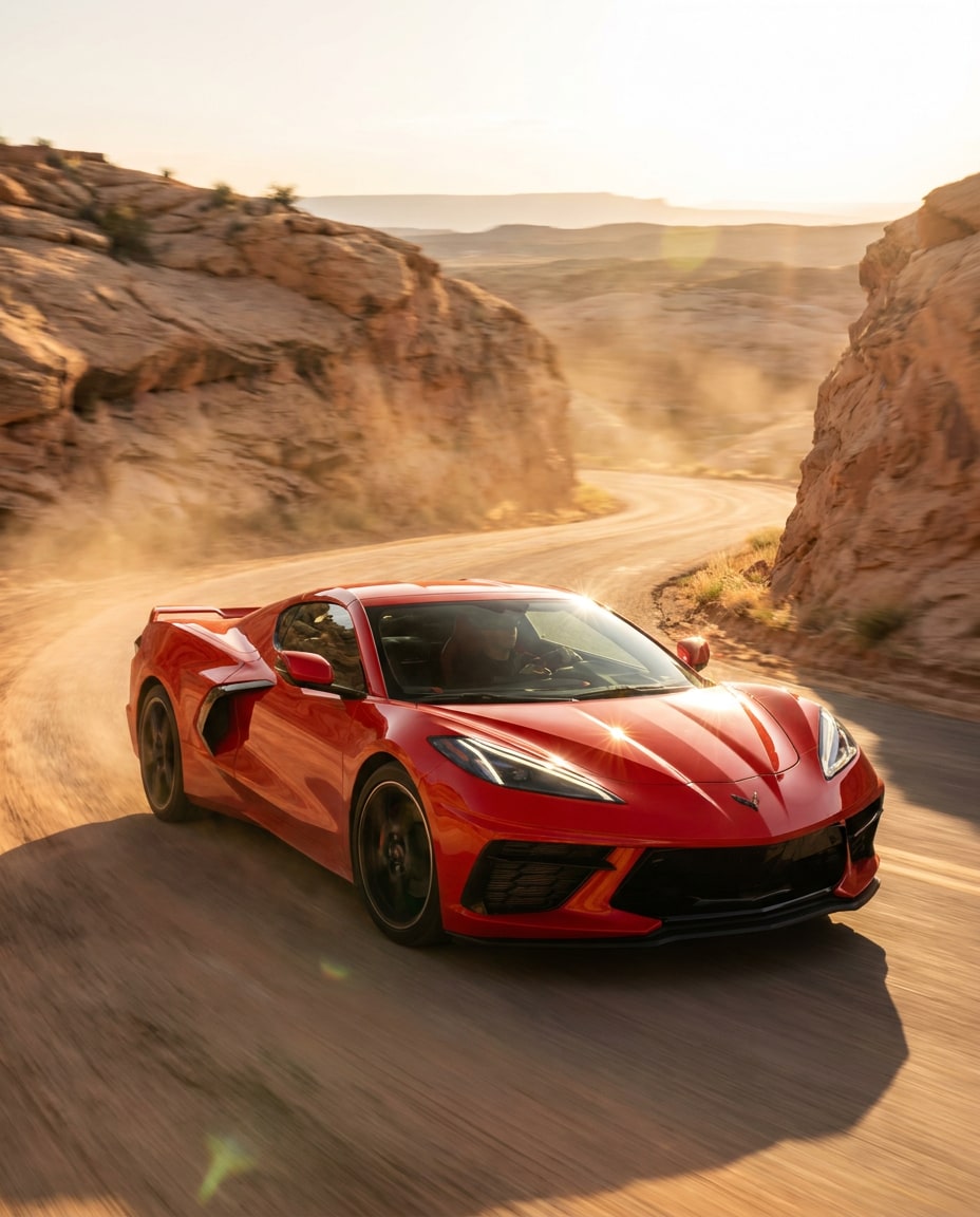 golden hour canyon photo