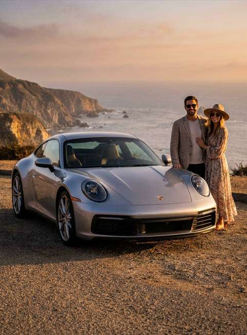 couple road trip luxe photo