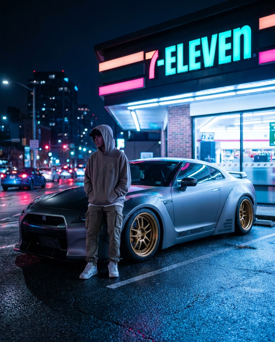streetwear tuner vibe photo