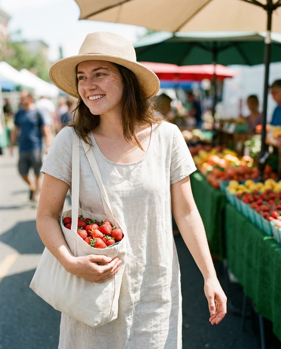 market tote lifestyle photo