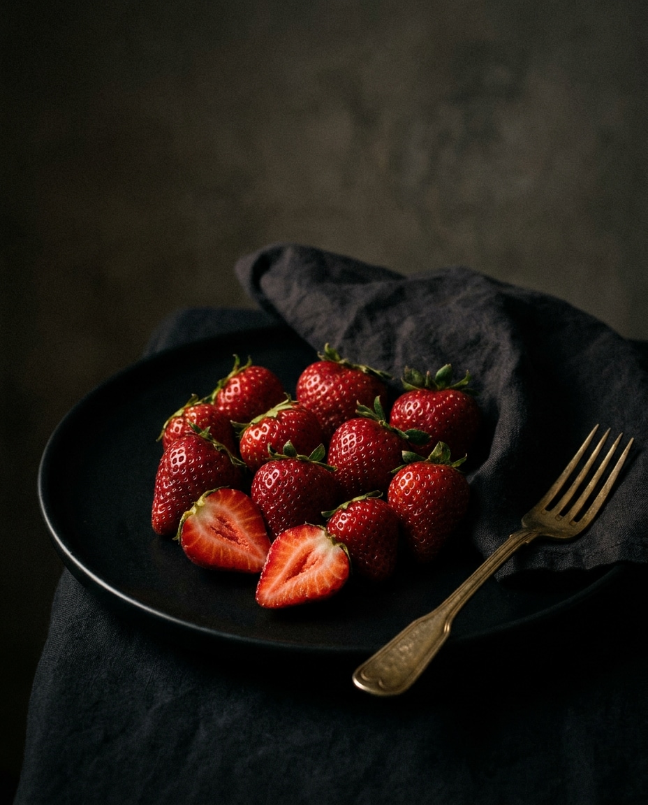 luxury still life plate photo