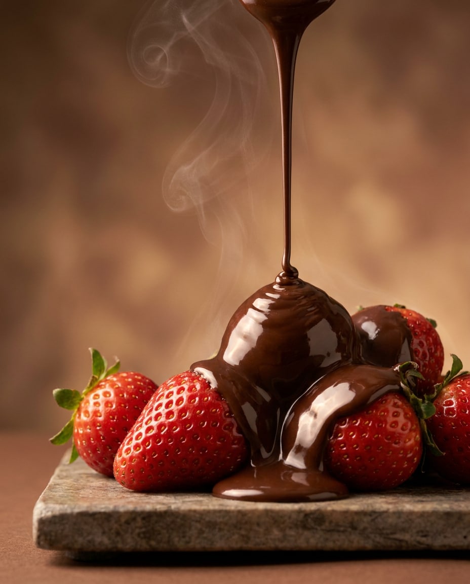 chocolate drip temptation photo