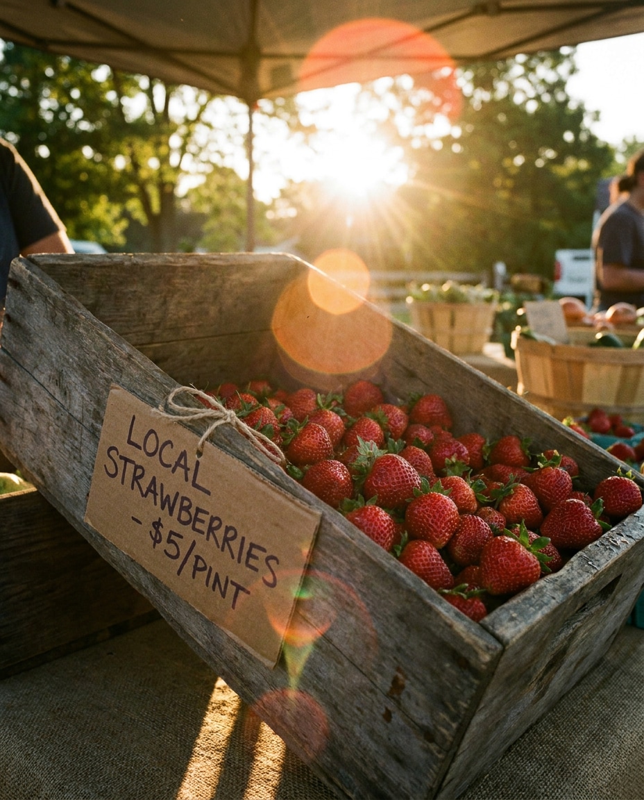 farm stand crate photo