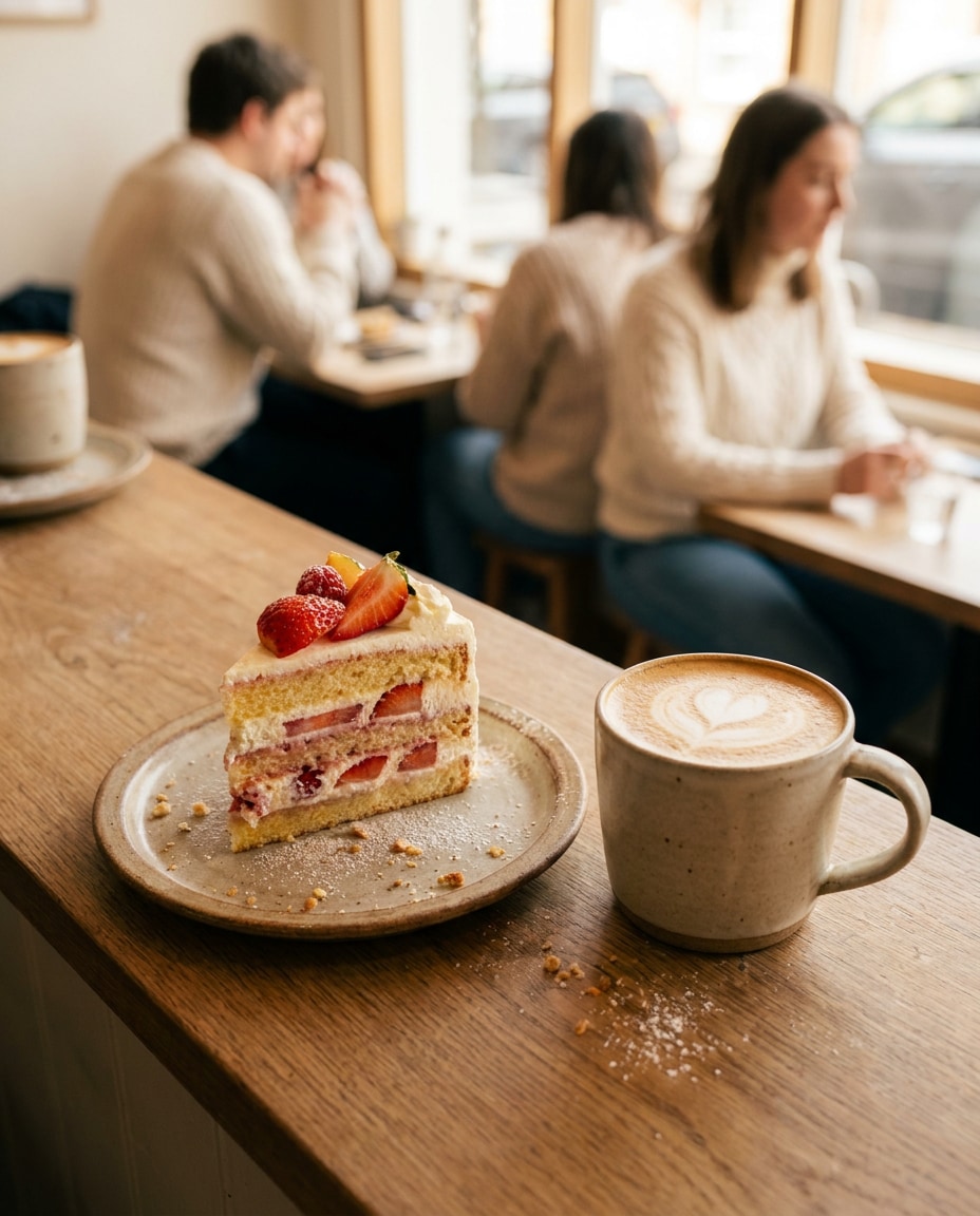 cafe counter scene photo
