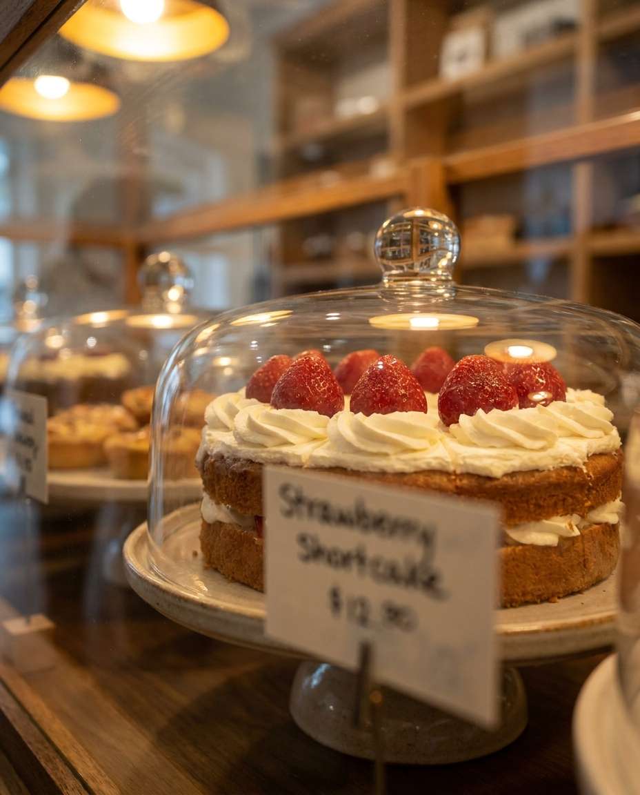 bakery display case photo