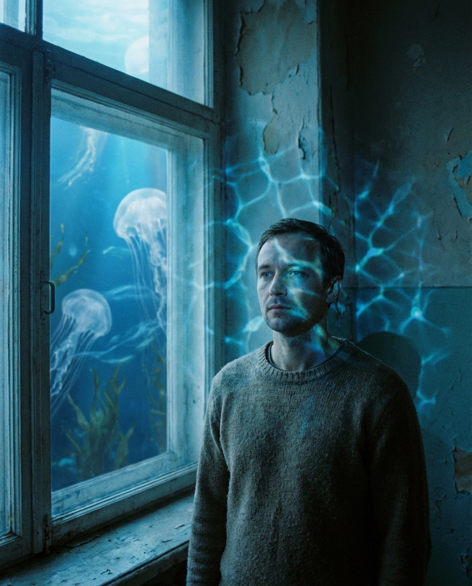 window to underwater photo