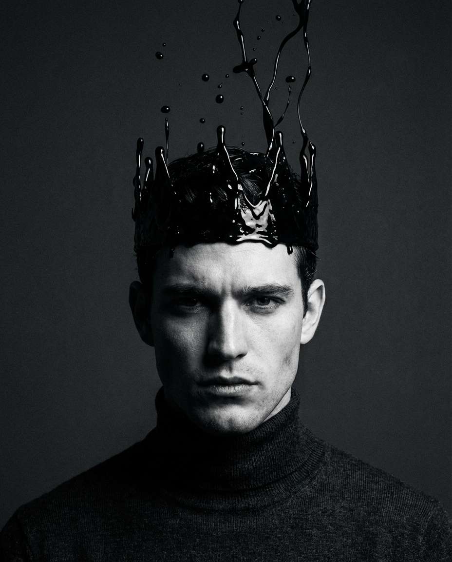 ink drip crown photo