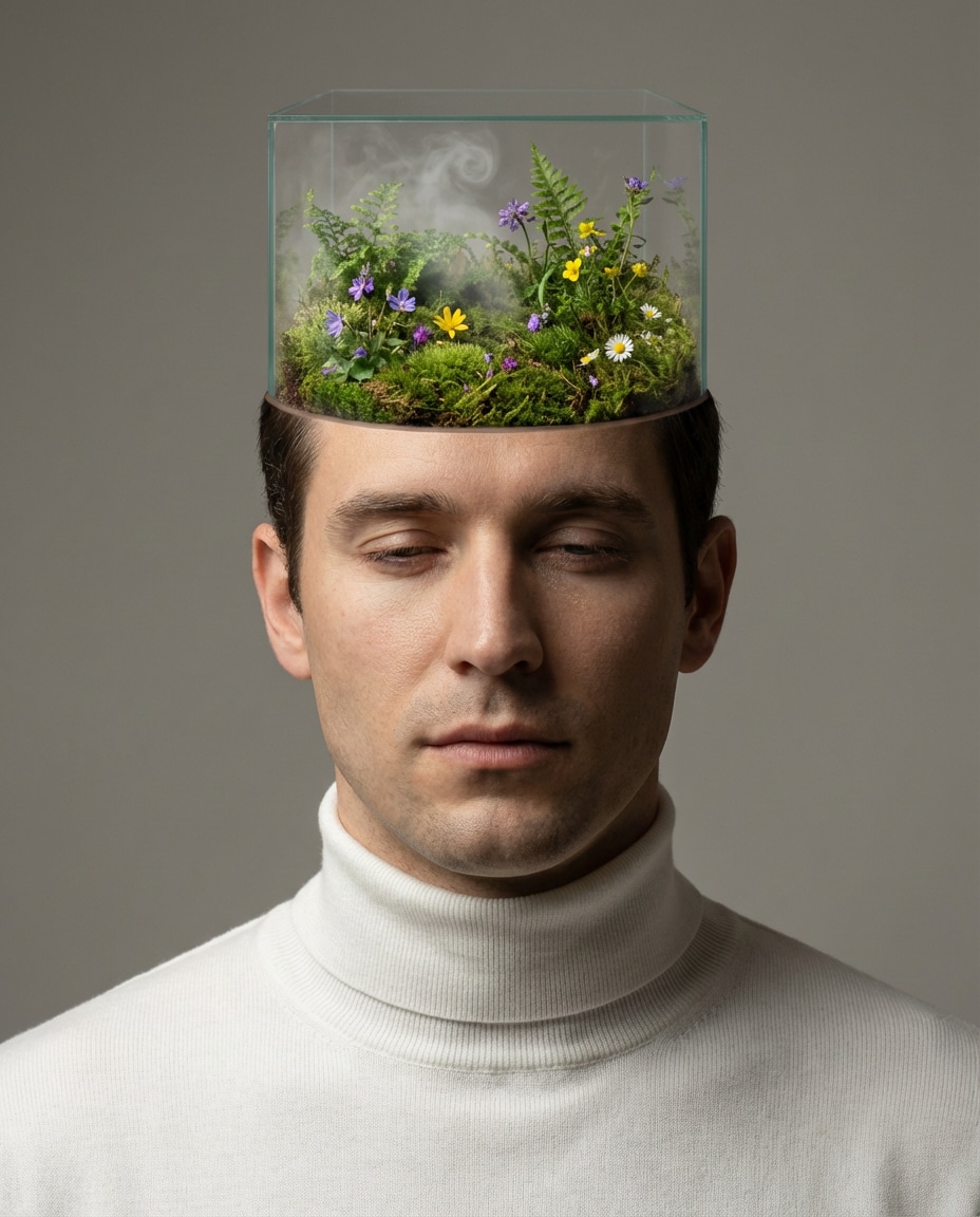 head as garden photo