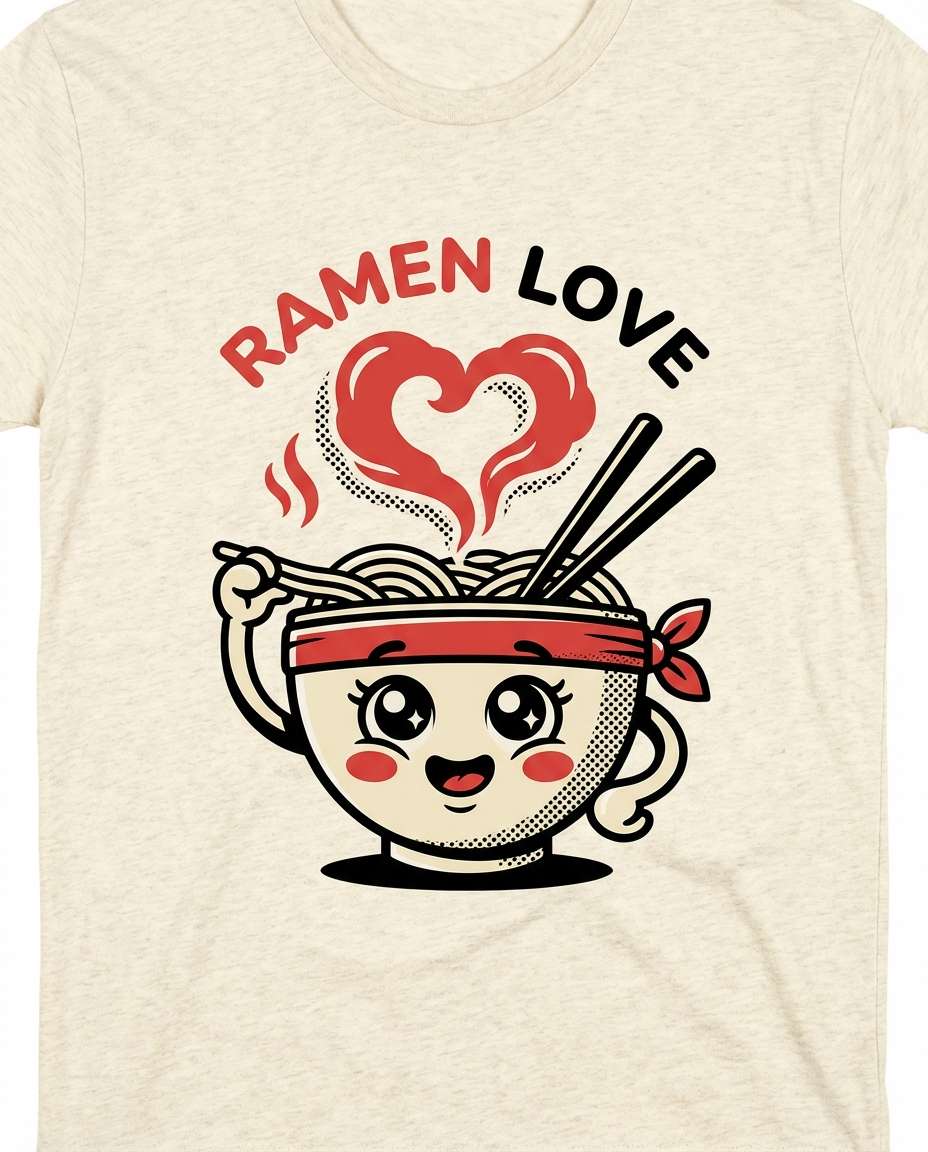 cute ramen mascot photo