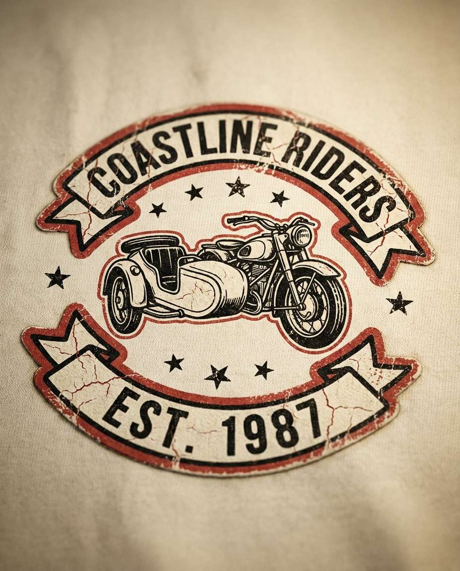 vintage motorcycle club photo