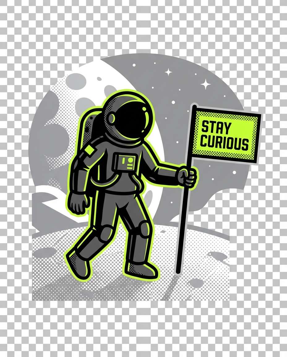 astronaut moon walk photo