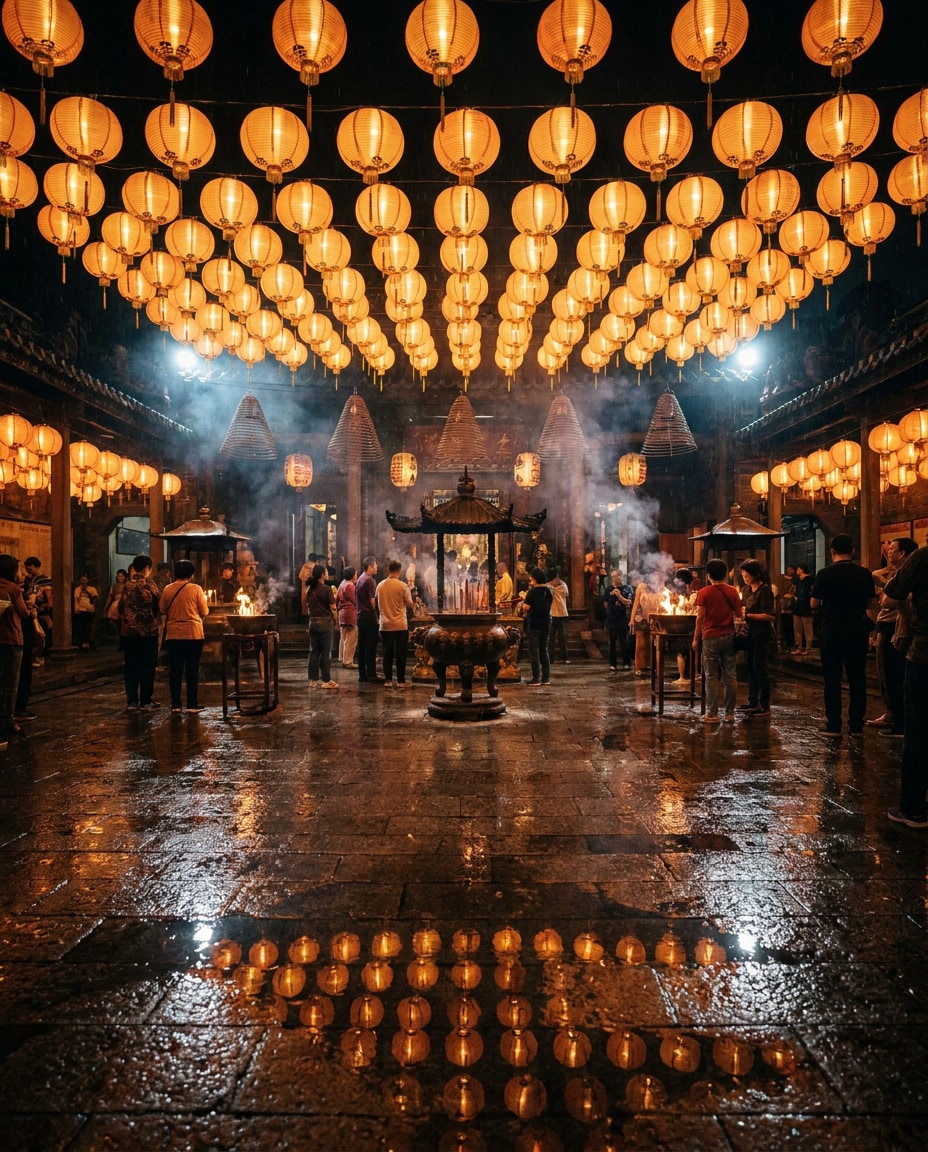 night festival lights photo