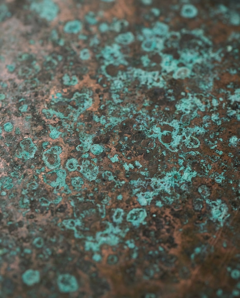 aged copper patina photo