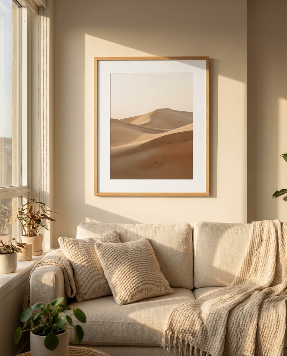 desert dunes minimal photo