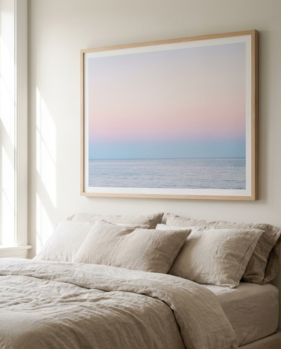 ocean horizon calm photo