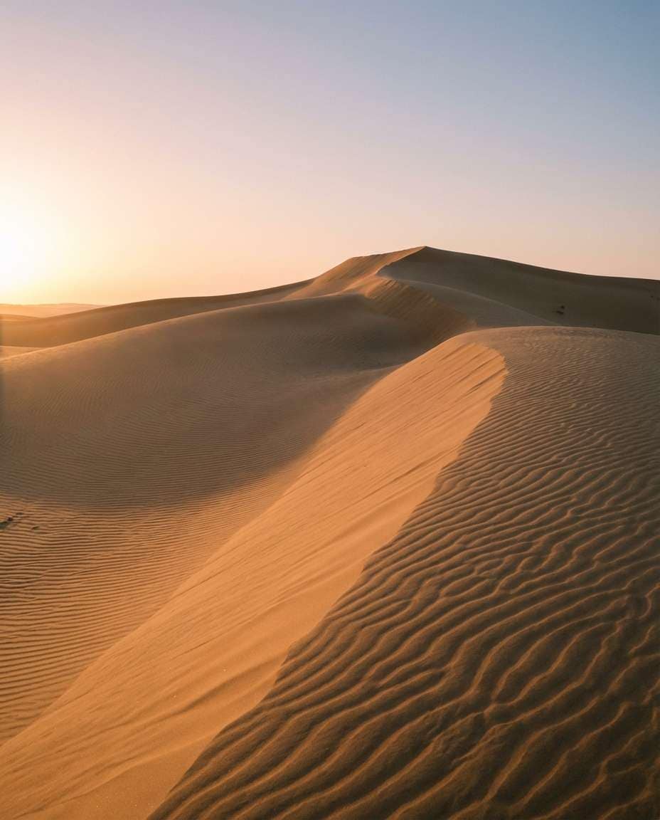 desert dune minimal photo