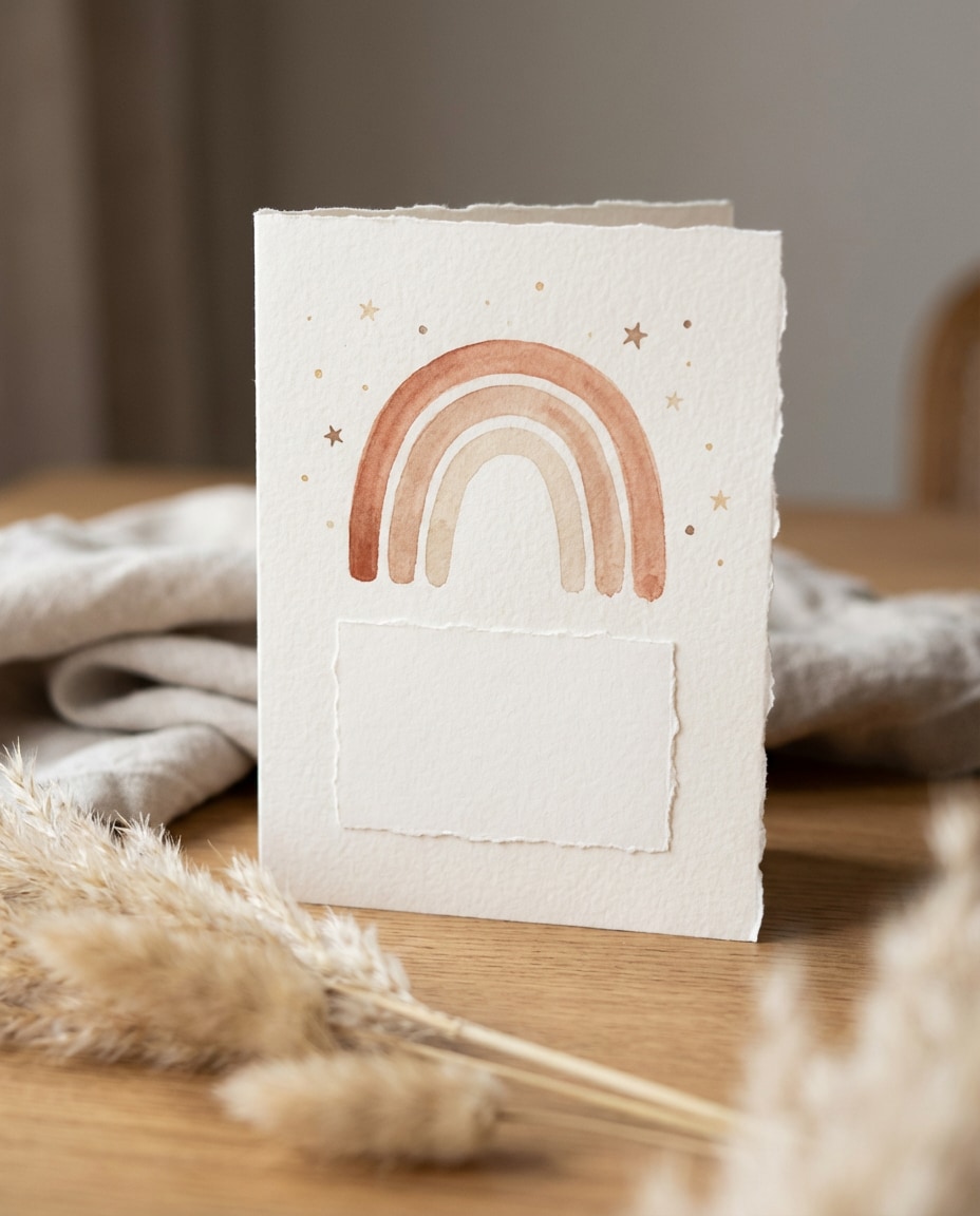 boho rainbow baby photo