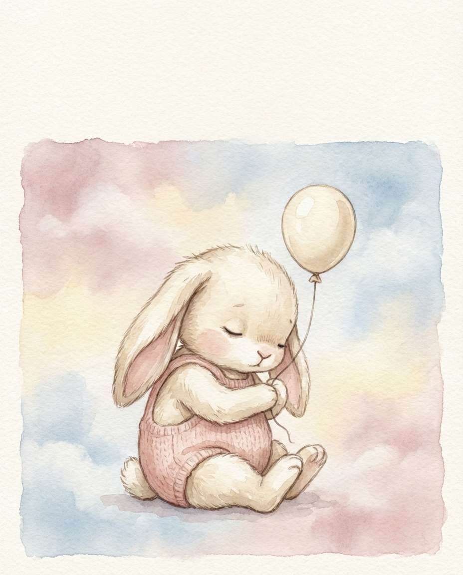 baby shower bunny photo