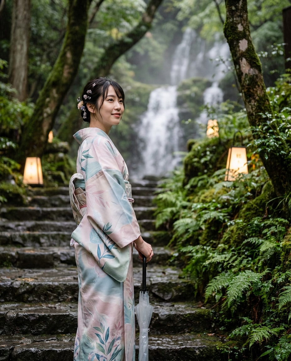 kimono path photo
