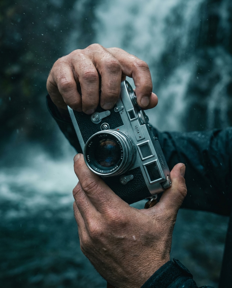 film camera closeup photo