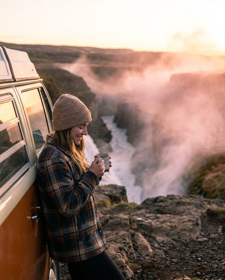 sunrise camper escape photo