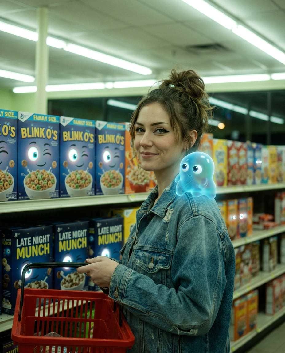 grocery aisle oddity photo