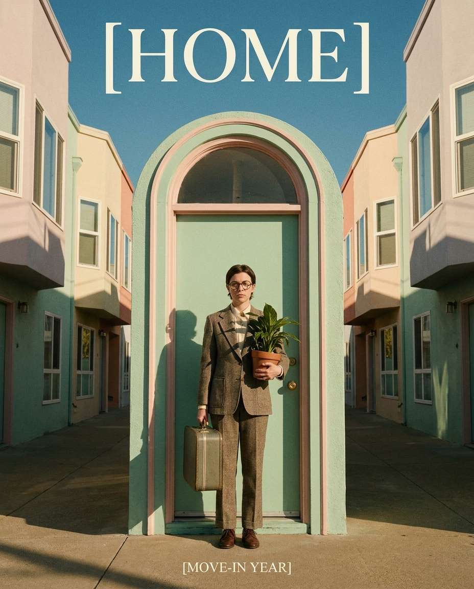 doorway exit scene photo