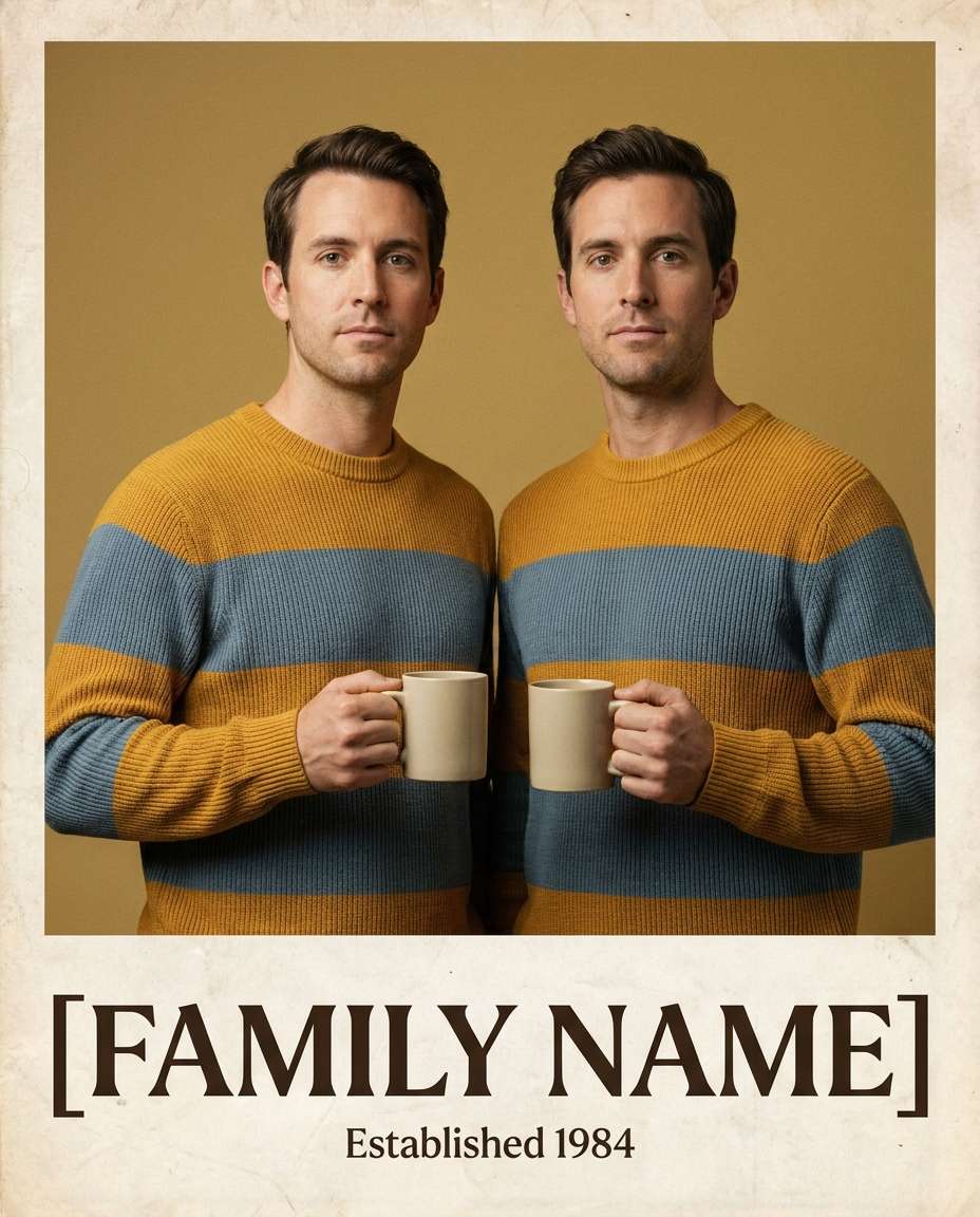 twin siblings photo
