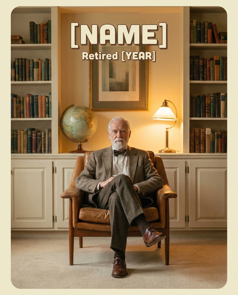 retirement tribute photo