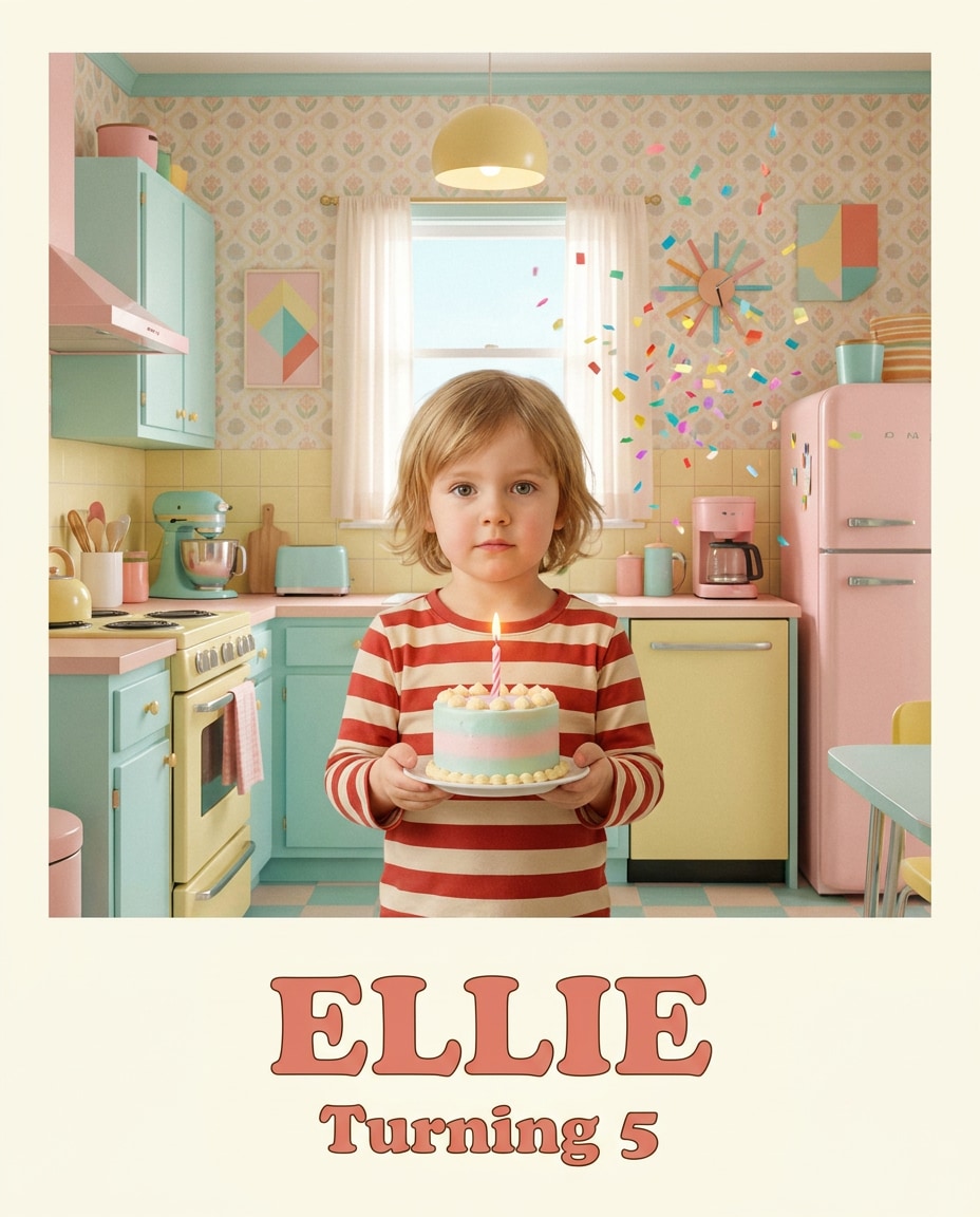 kid birthday photo