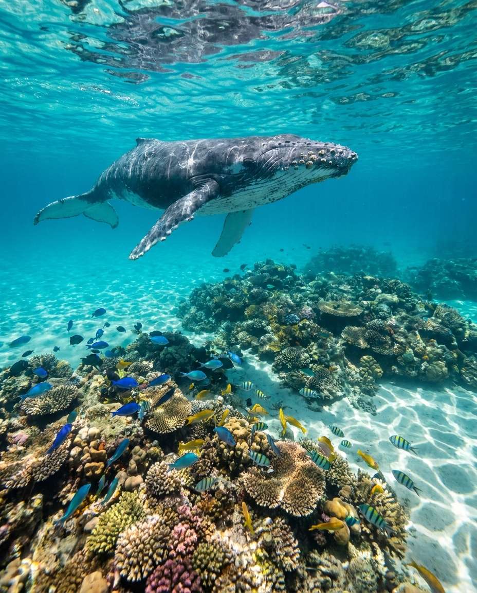 coral reef passby photo