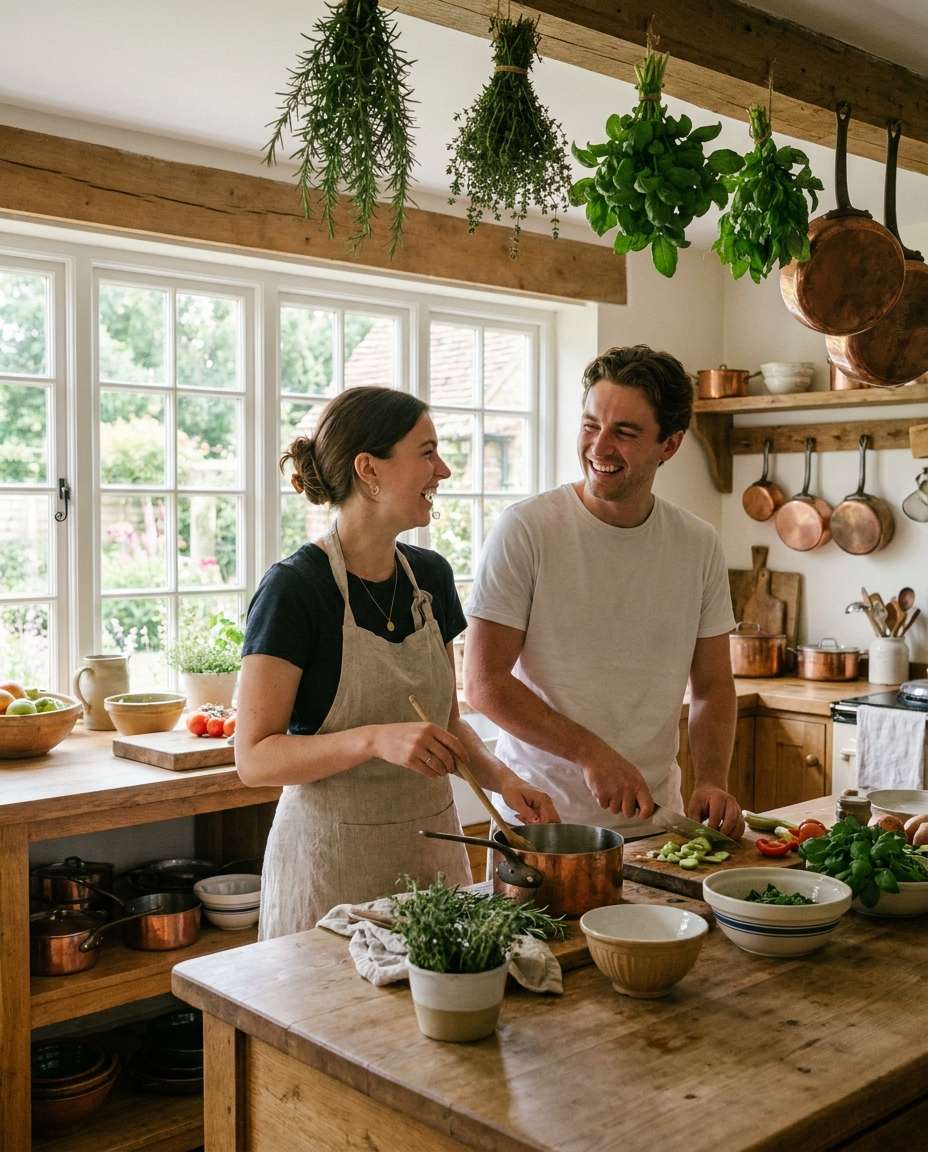farmhouse kitchen light photo