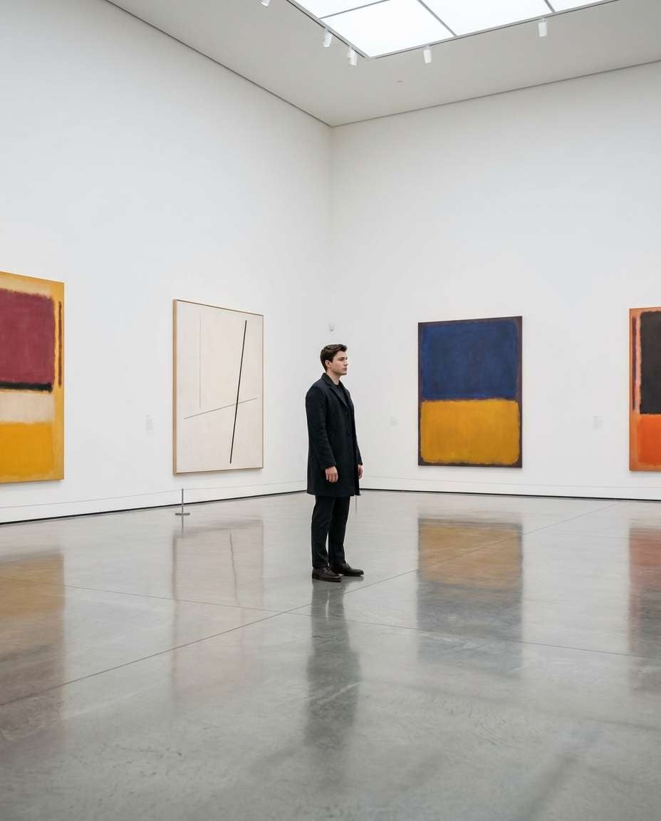 museum quiet moment photo