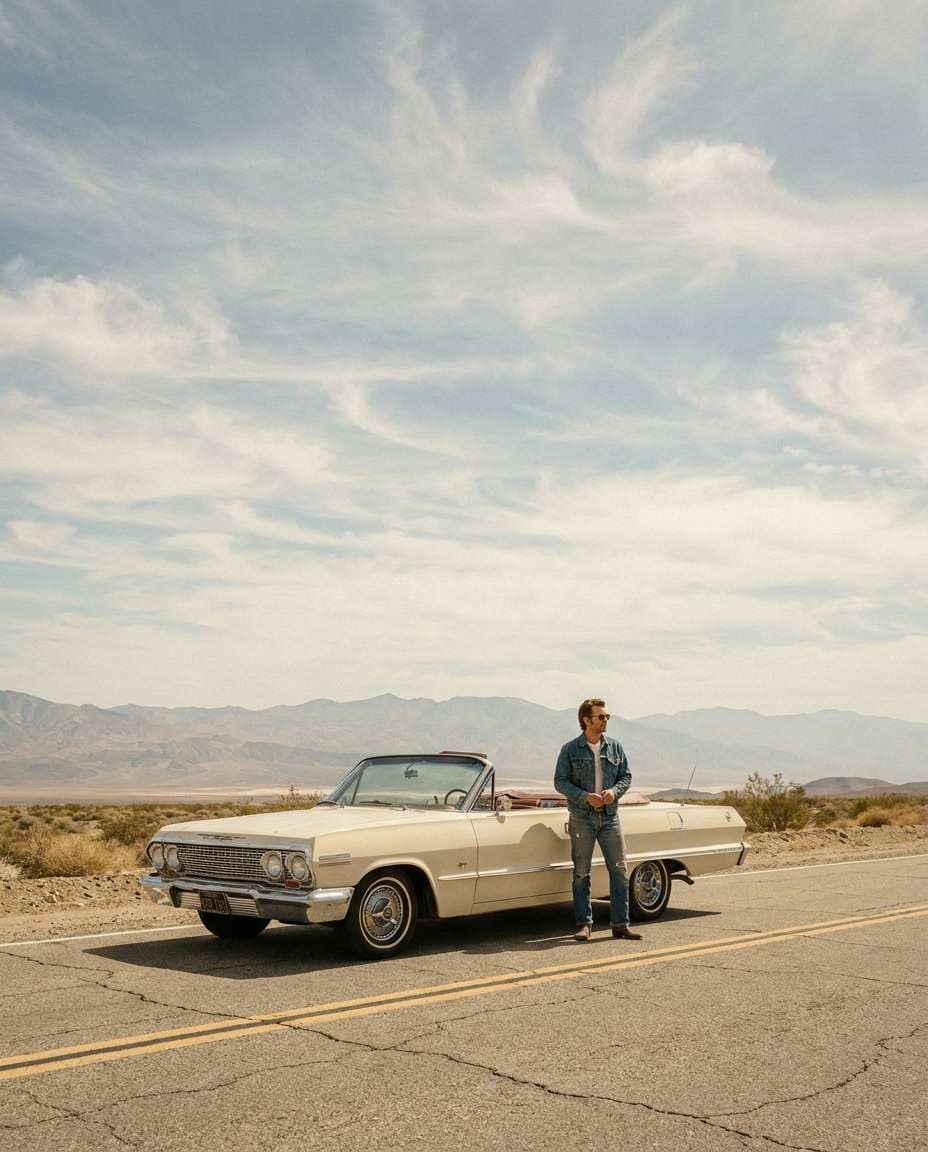 desert road story photo