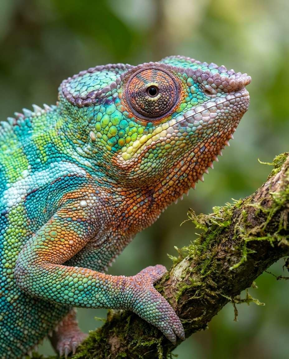 chameleon color shift photo