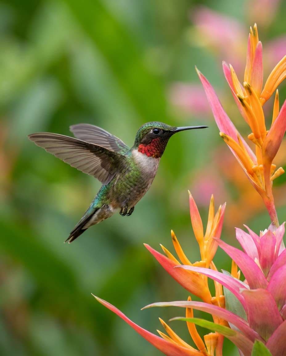 hummingbird freeze photo