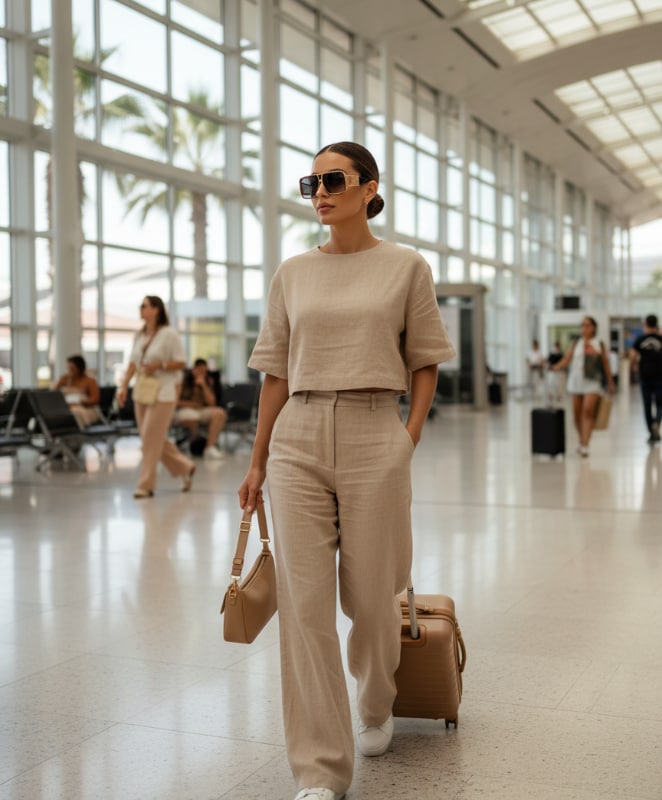 gemini airport travel photo prompt