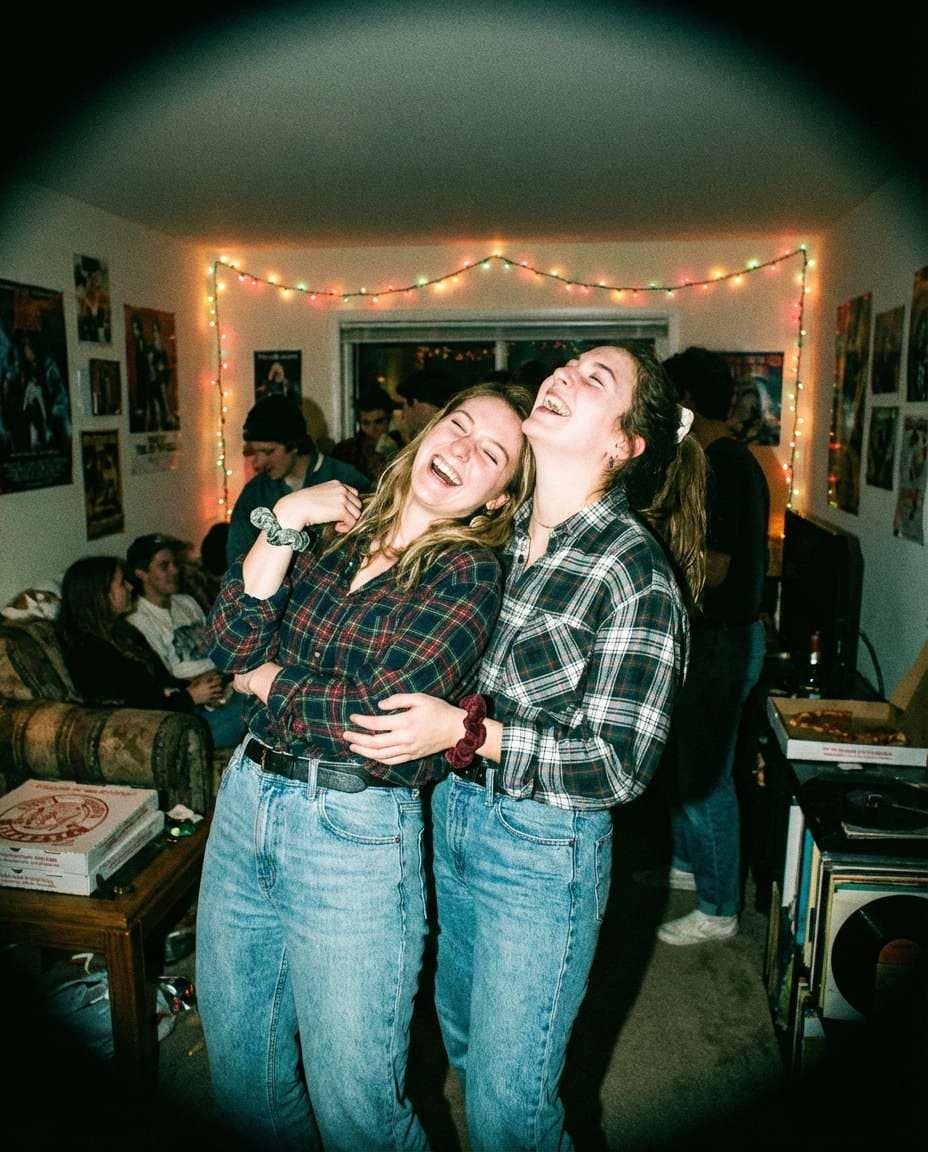 disposable camera party photo