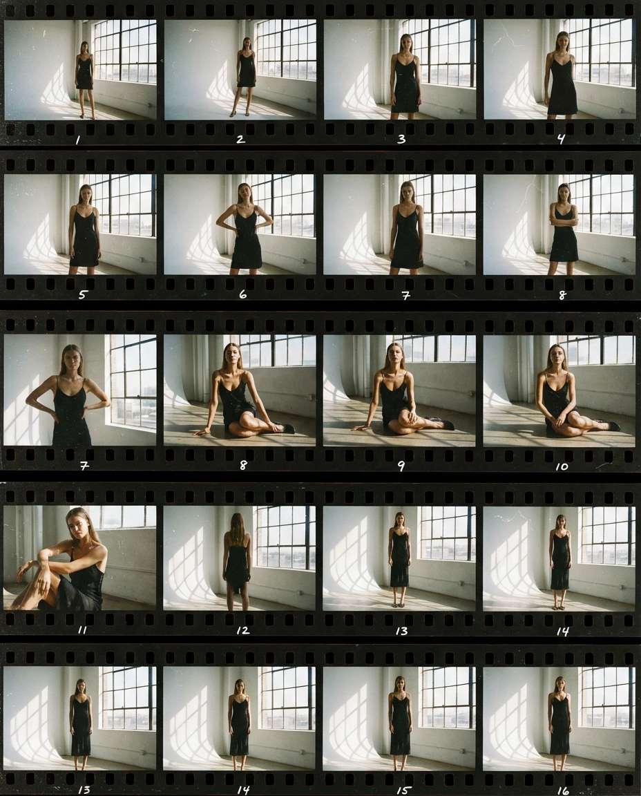 contact sheet proofs photo