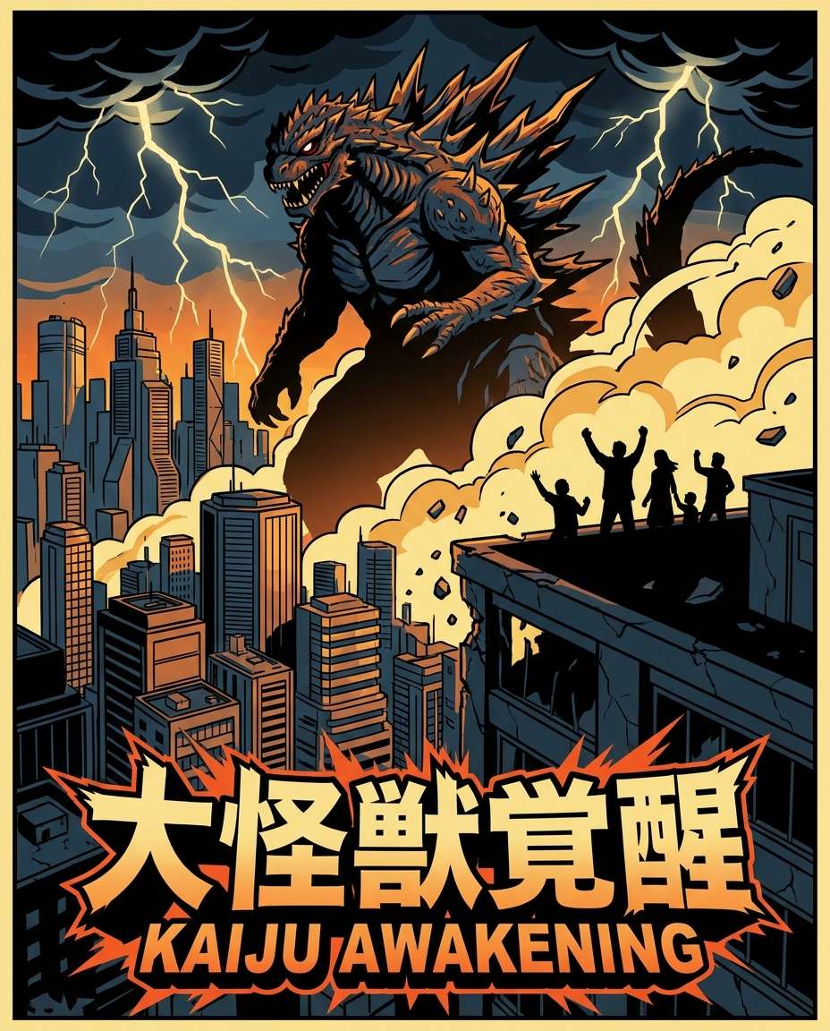 kaiju skyline impact photo
