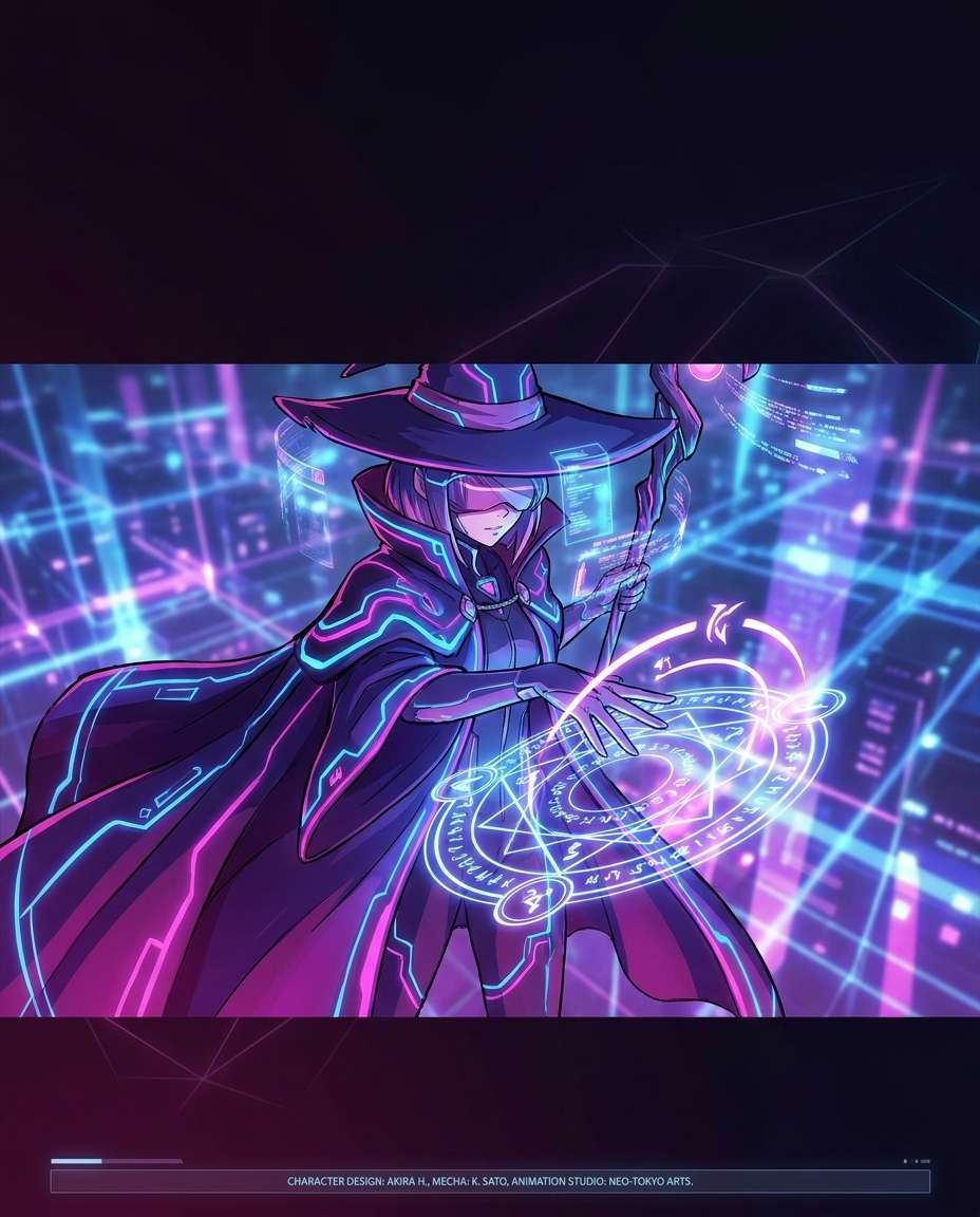 cyber witch circuitry photo