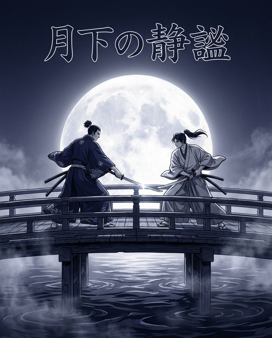 samurai moon duel photo
