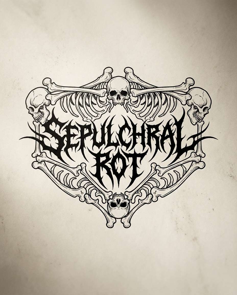 symmetric bone ornament photo