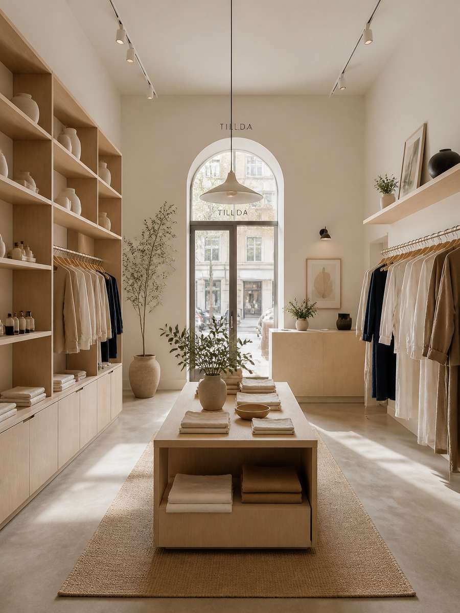 Minimalist Scandinavian Boutique photo