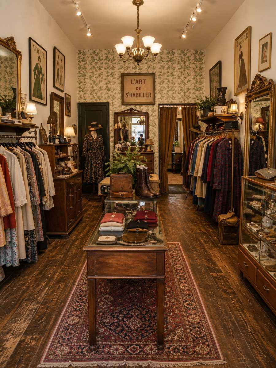 Vintage Clothing Boutique photo